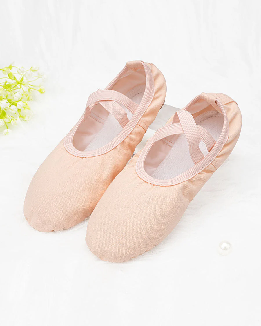 Adults Canvas Ballet Shoes - Image 3