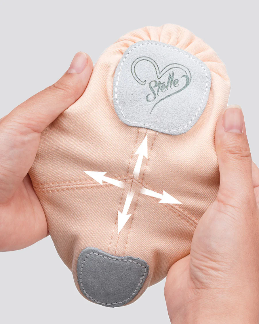 Adults Stretch Canvas Ballet Shoes - Image 4