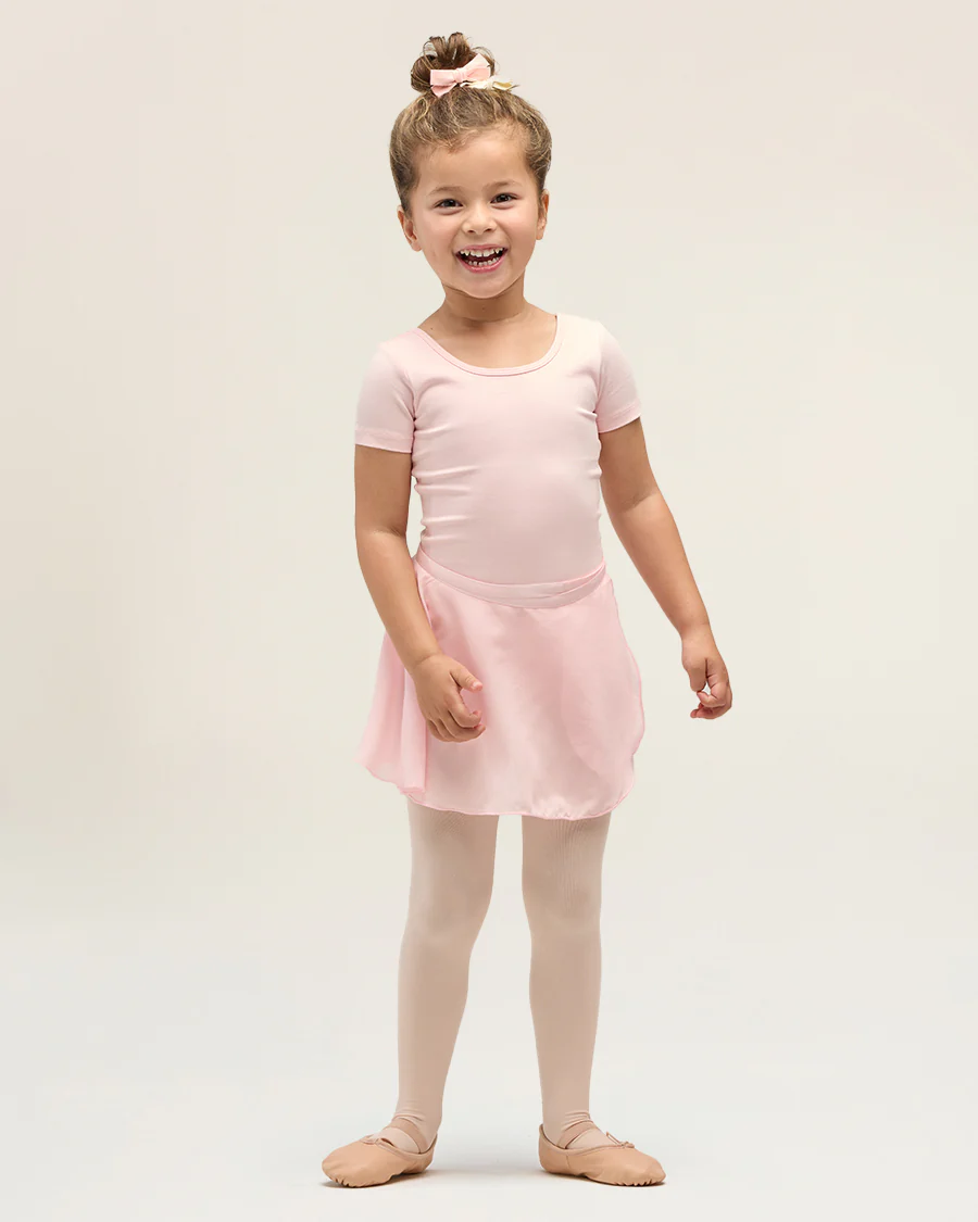 Girls Ballet Leotard Starter Kit (Bow Back Leotard & Tie Skirt & Tights) - Image 5