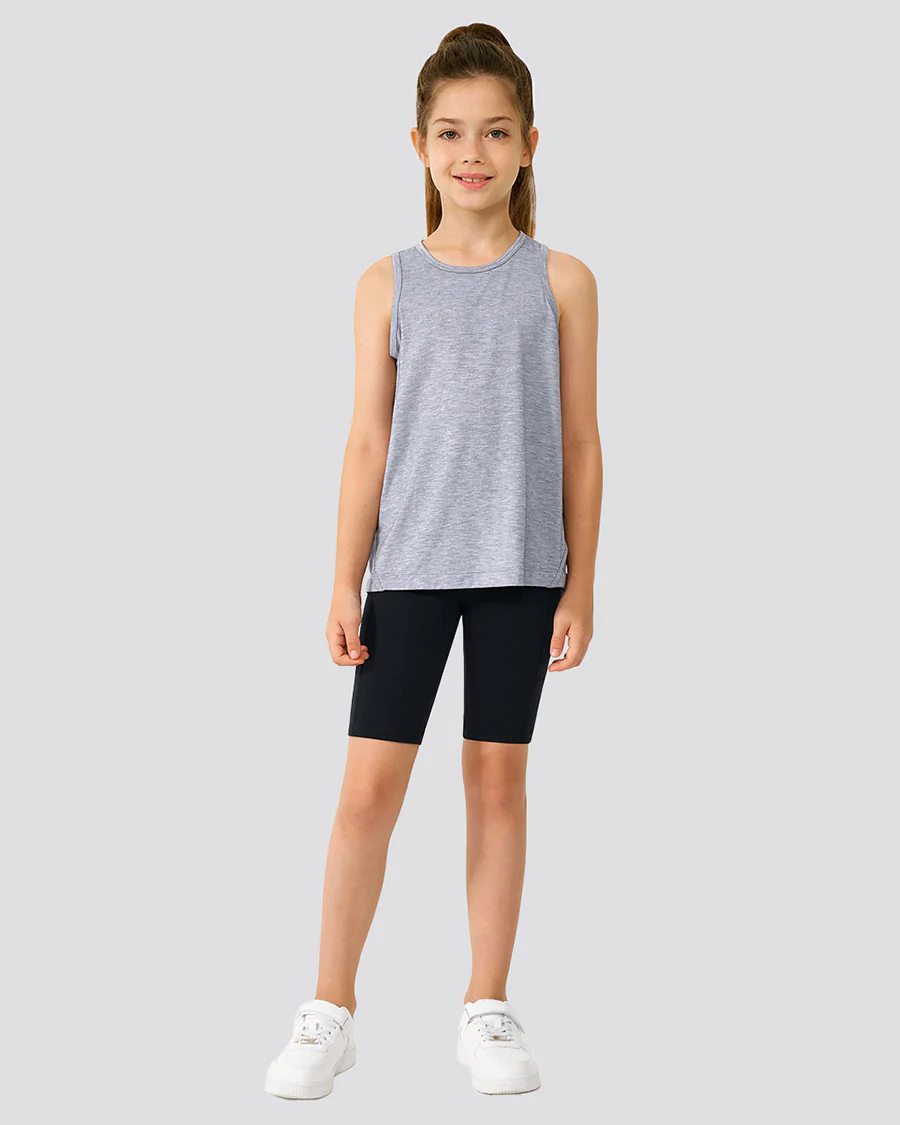 Girls 8" Volleyball Ace Shorts - Image 5