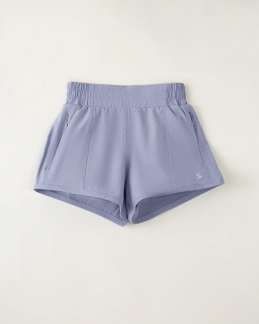 Girls BreezeEase High Waist Shorts - Image 5