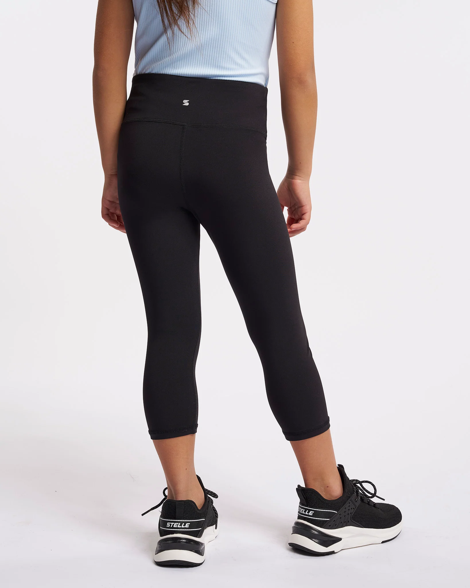 Girls Capri Yoga Leggings - Image 3