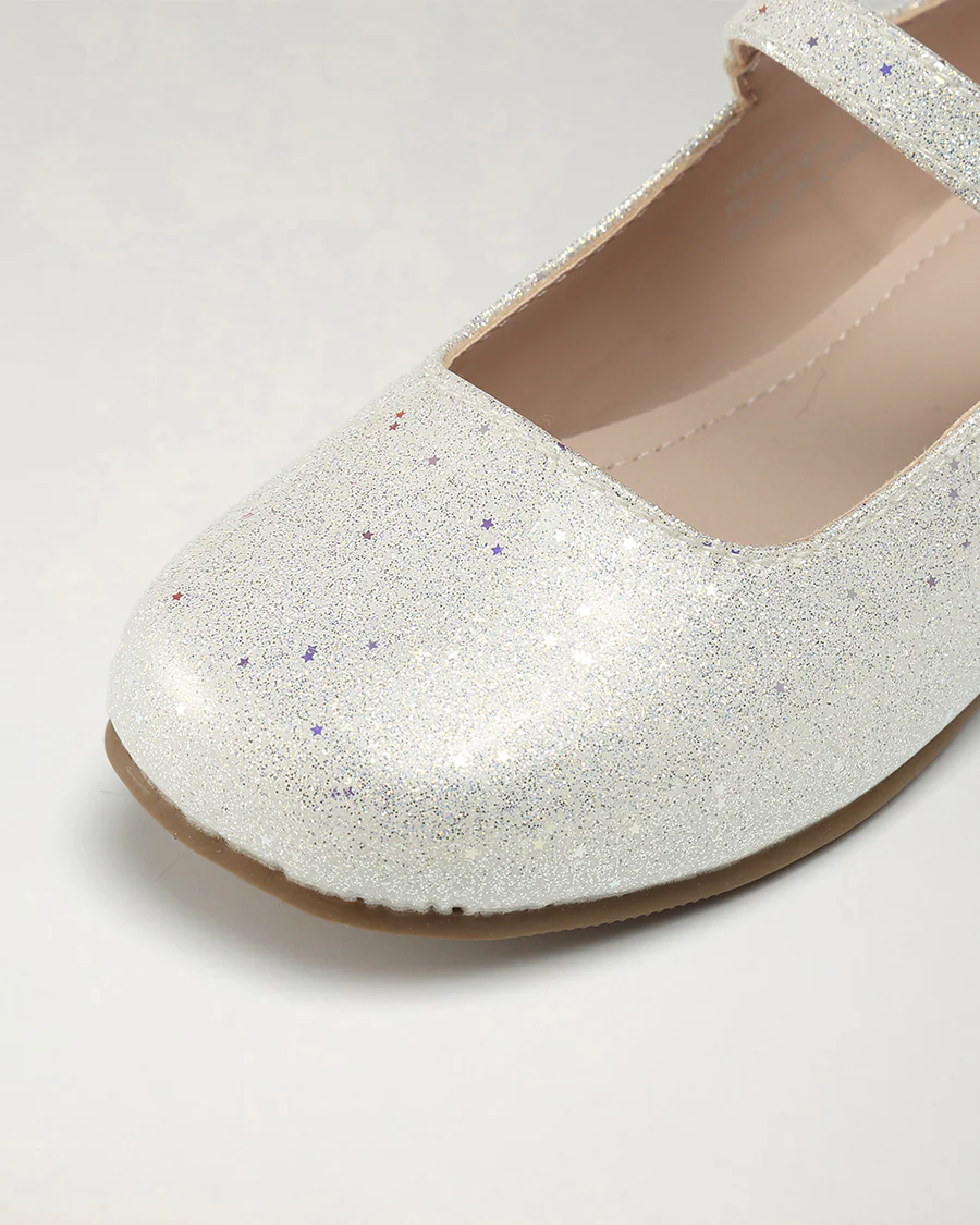 Girls Dress Mary Jane Shoes with Embellished Buckles - Image 5