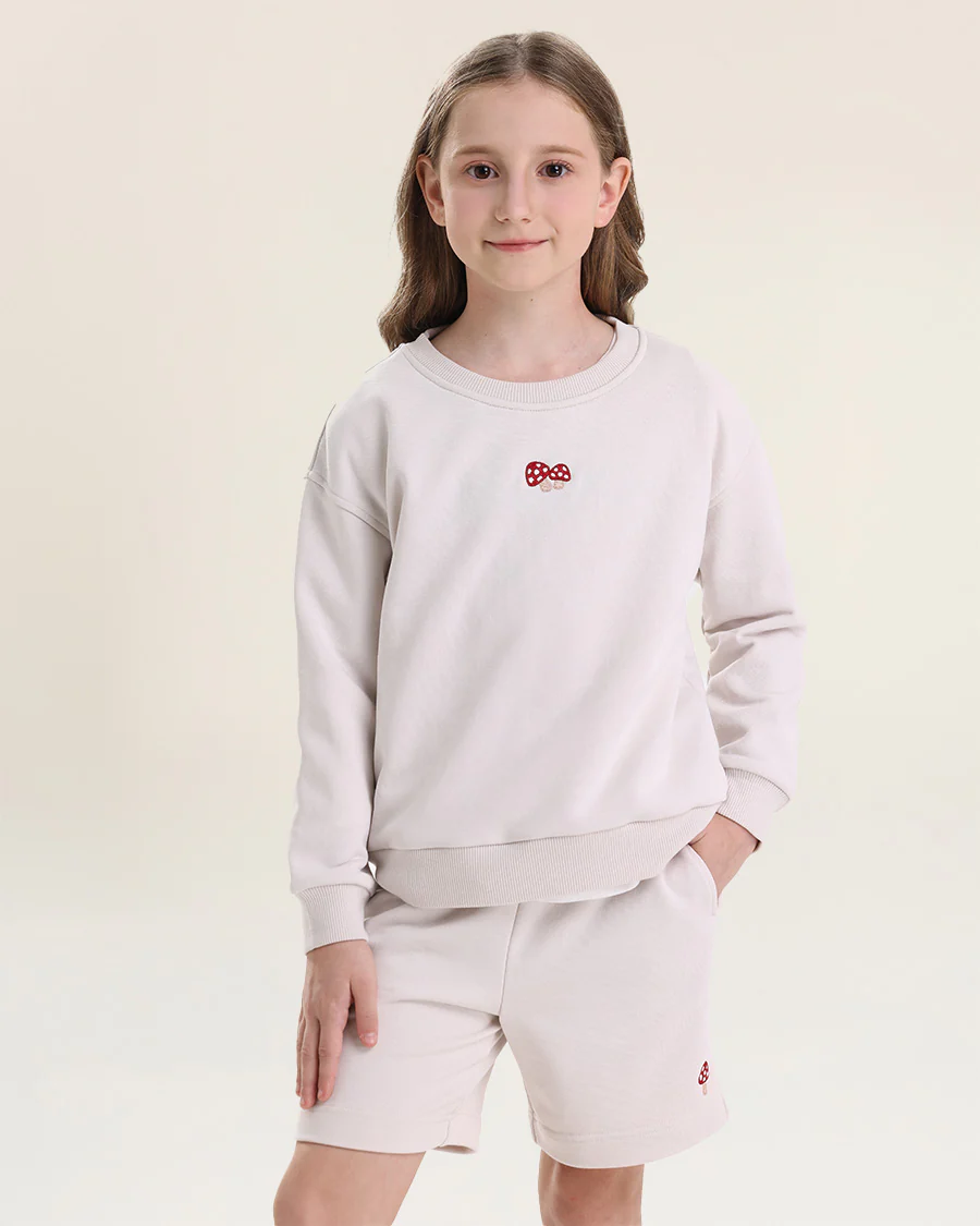 No Sweat Kids Crewneck and Shorts Set - Image 4