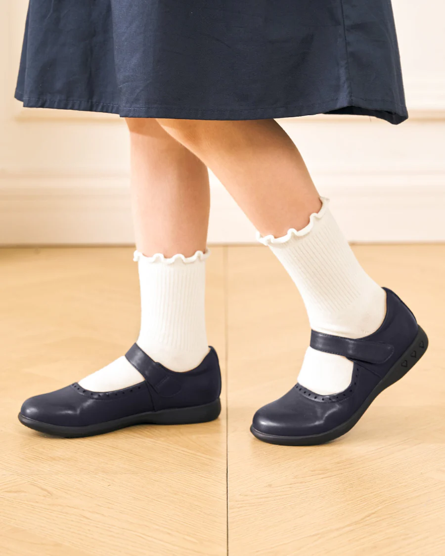 Kids Ruffle Trimmed Socks - Image 6