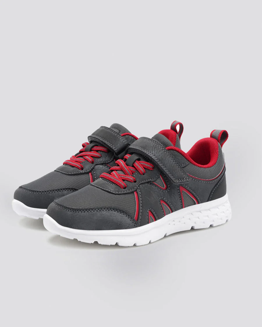 Kids Running Shoes | Boys Girls Sneakers with Straps - Image 3