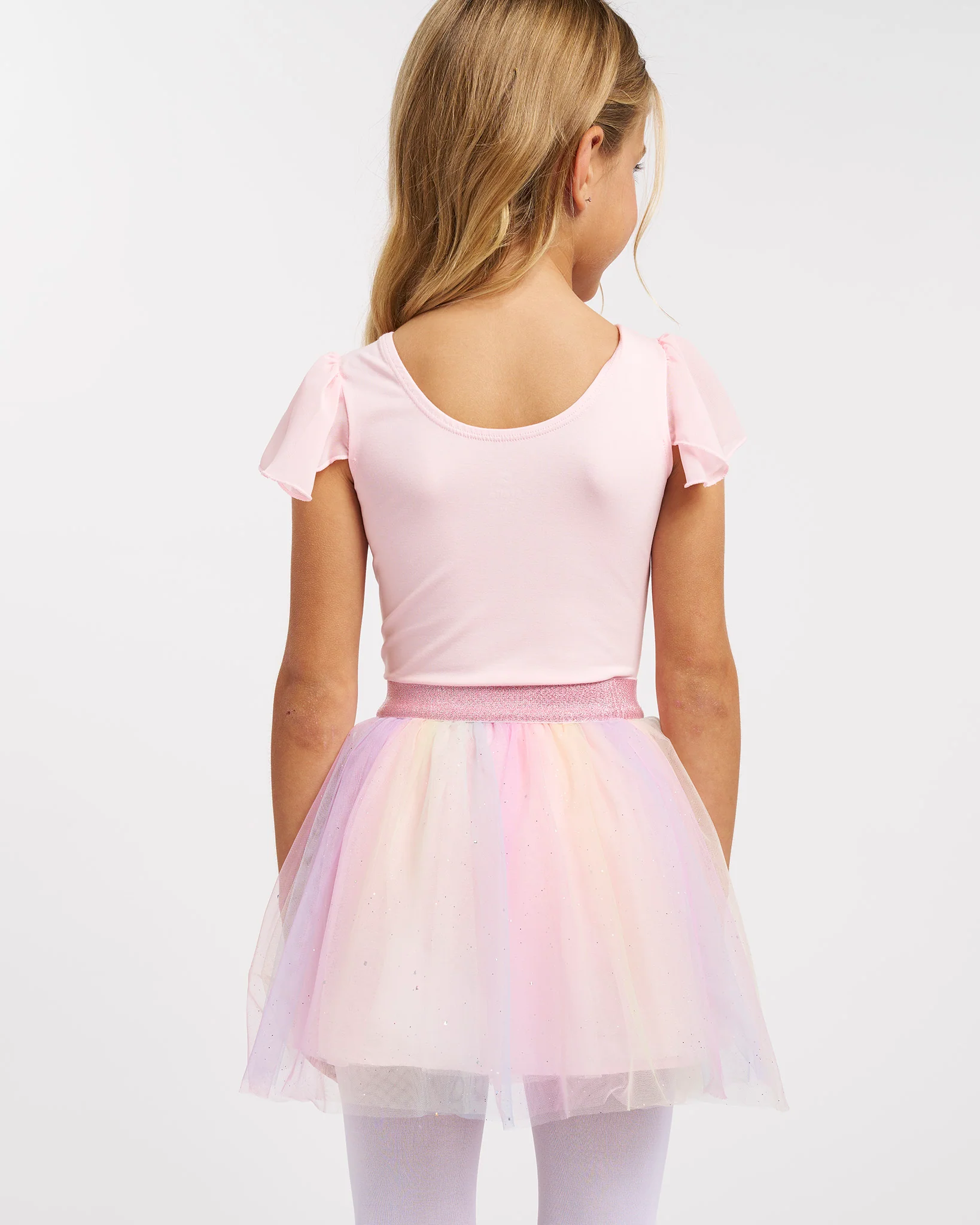 Over the Rainbow Girls Mesh Tutu Skirt - Image 4
