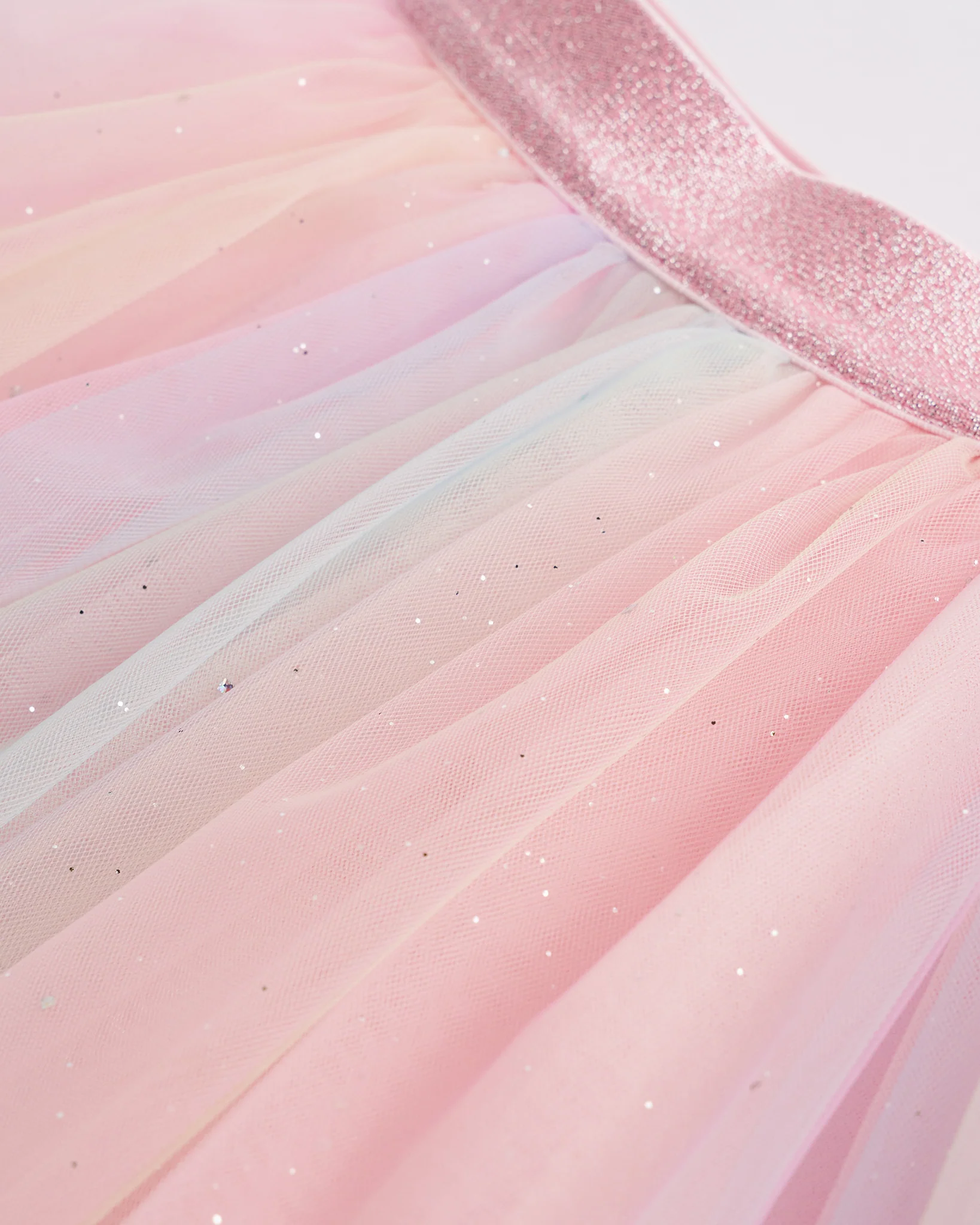 Over the Rainbow Girls Mesh Tutu Skirt - Image 5