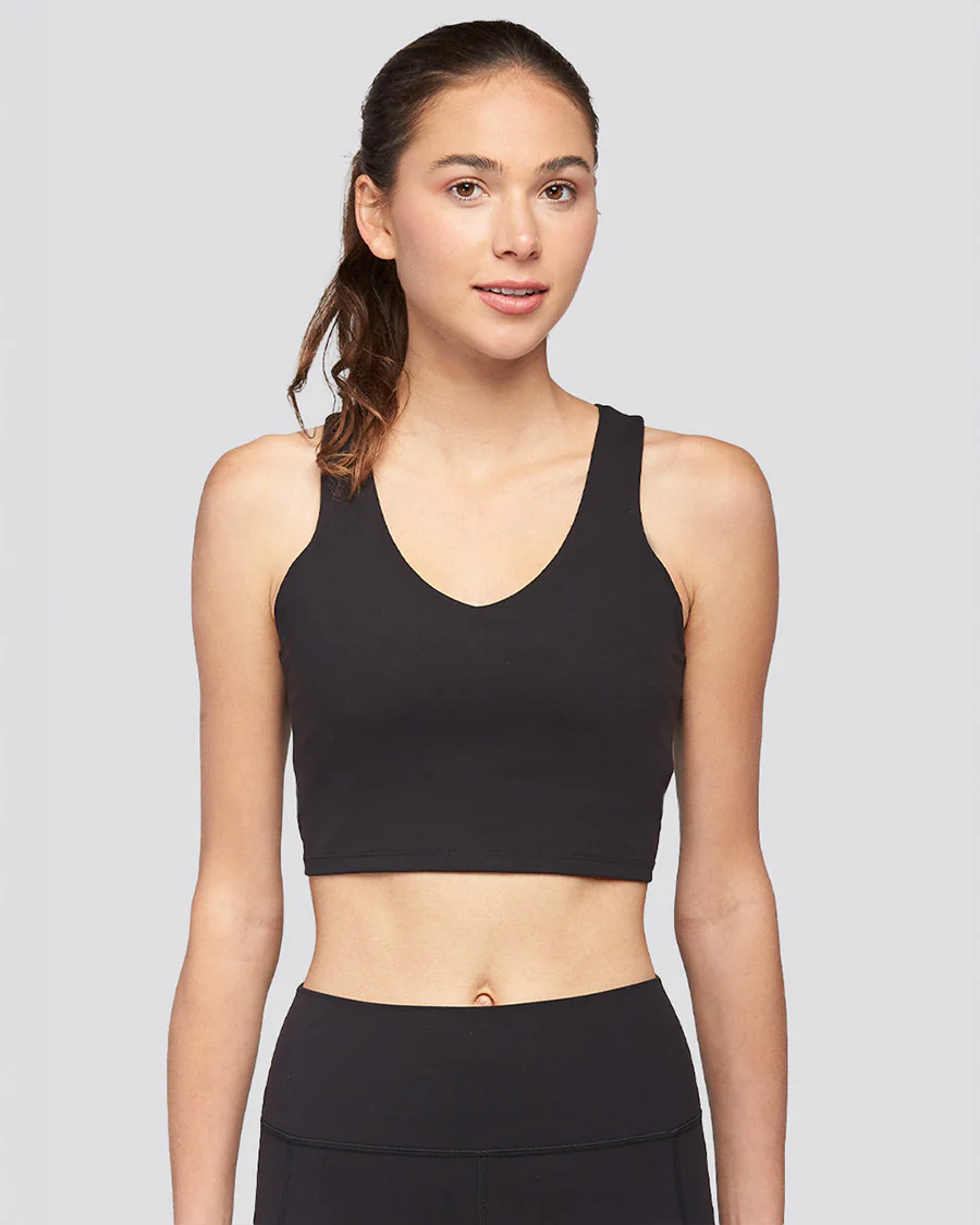 SoftLuxe Racerback Sports Bra - Image 3