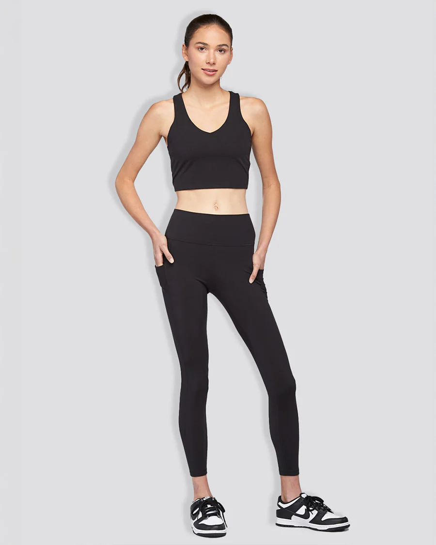SoftLuxe Racerback Sports Bra - Image 4