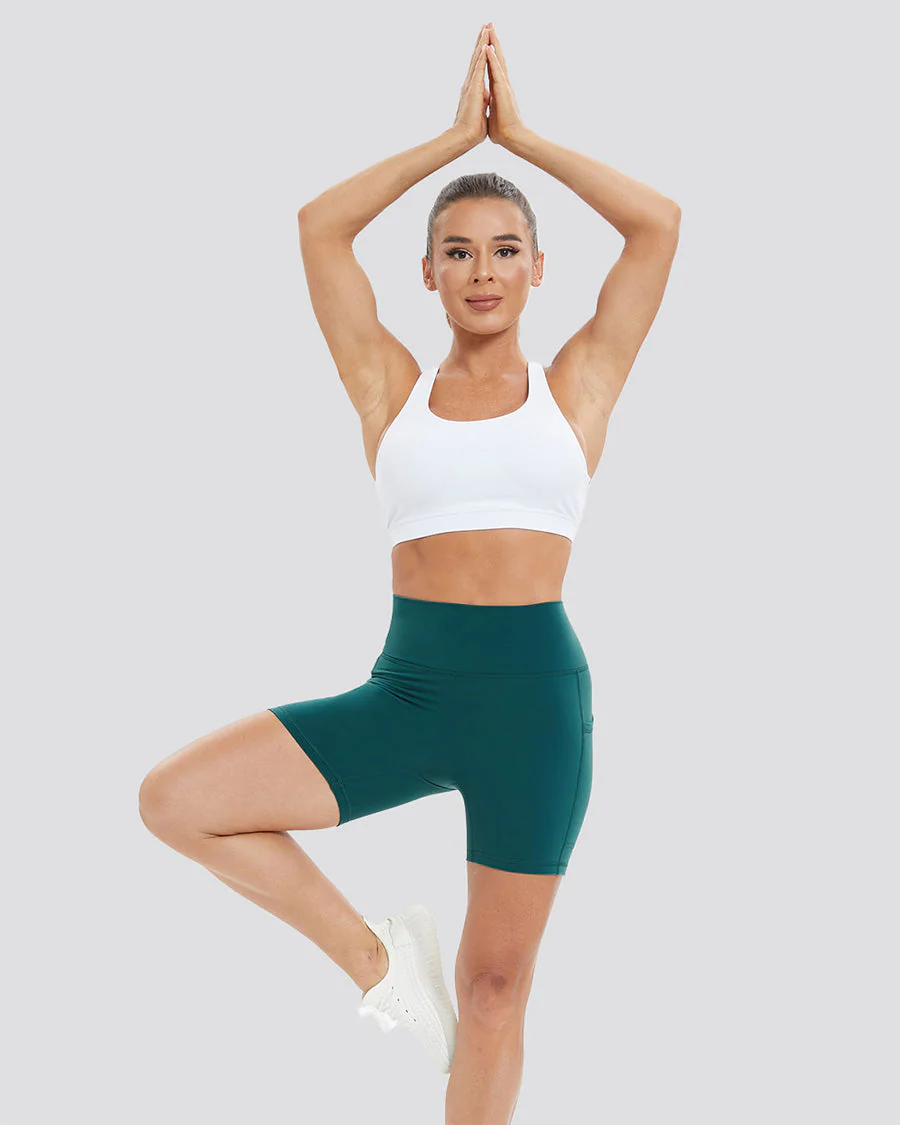 SoftLuxe Yoga Shorts with Pockets - Image 7