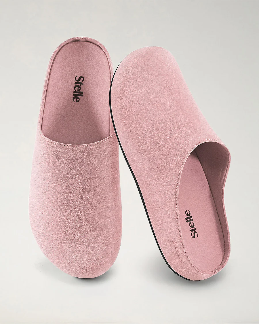 Suede Slip-On Clogs - Image 3