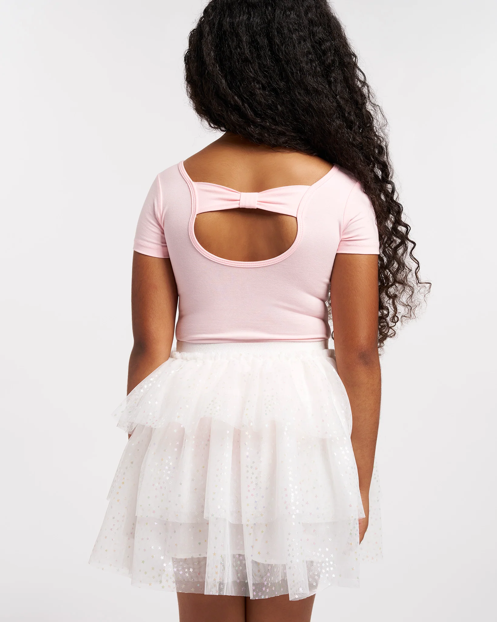 Tiny Dancer Girls 3-Tier Mesh Tutu Skirt - Image 4