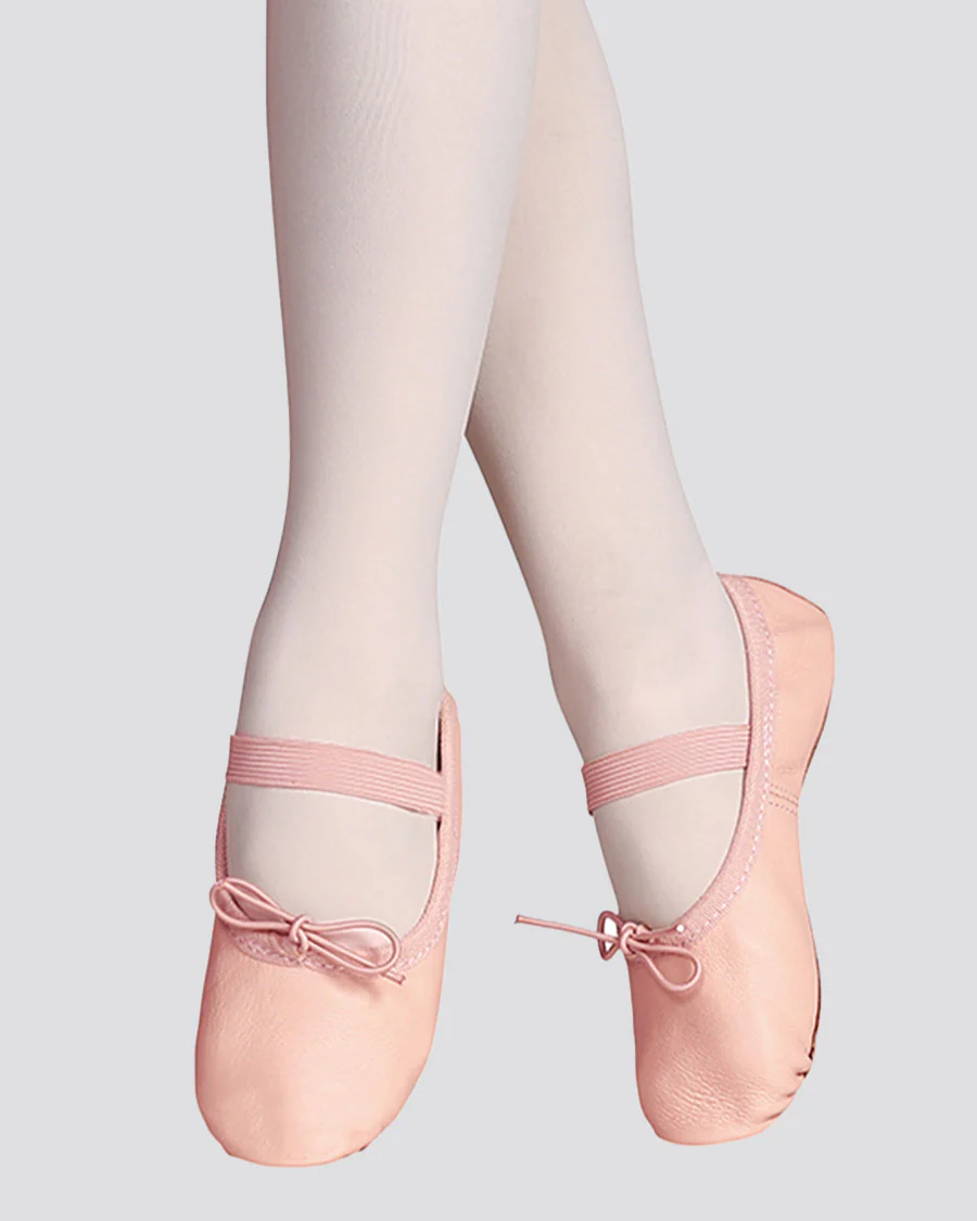 Kids Premium Leather Ballet Shoes (Full Sole) - Image 3