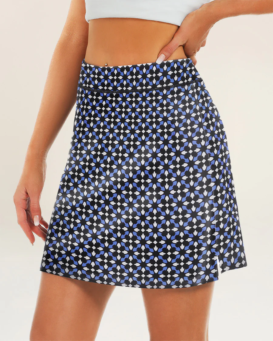 16" Skort | High-Waisted Golf Skirt with Pockets - Image 4