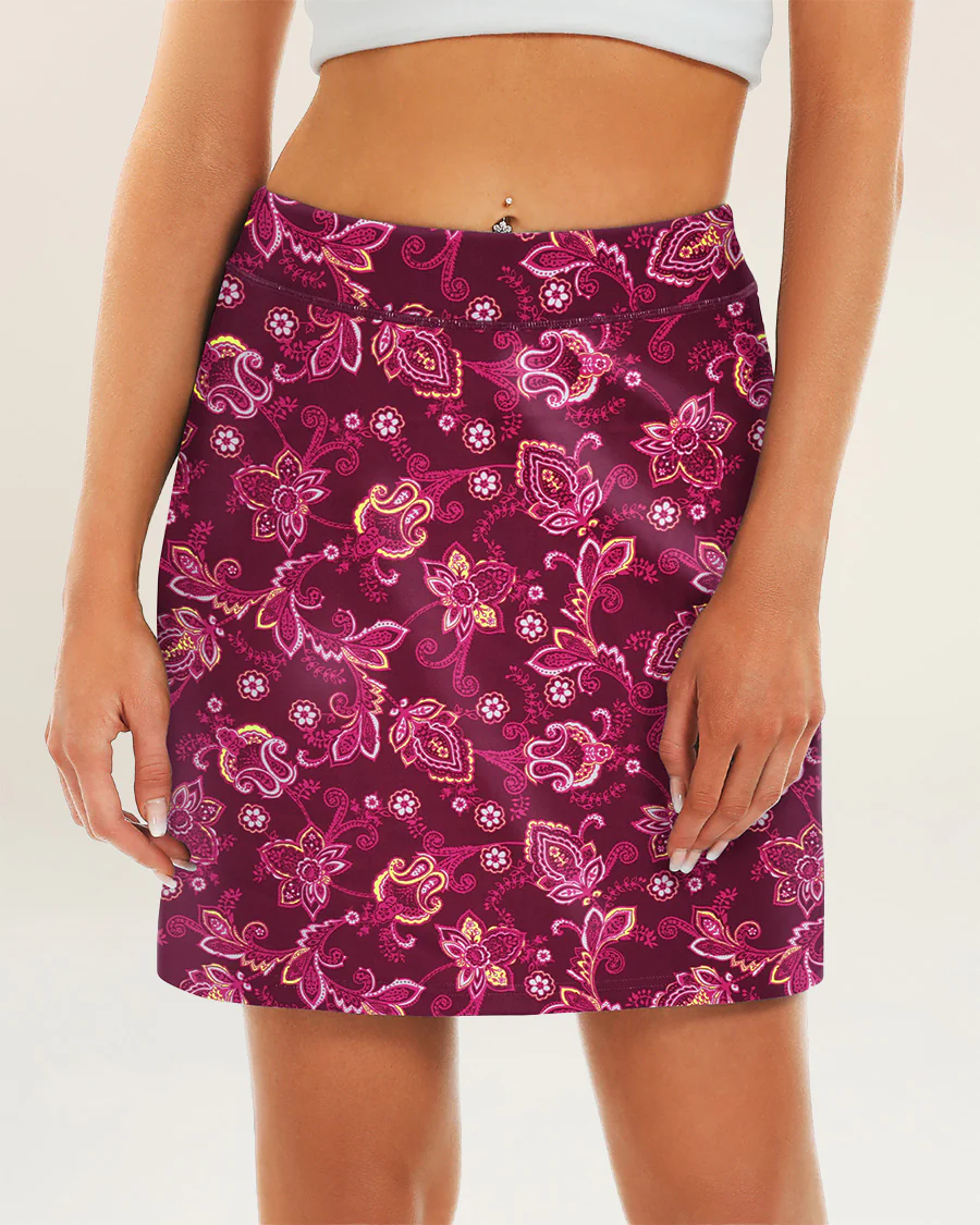 16" Skort | High-Waisted Golf Skirt with Pockets - Image 4
