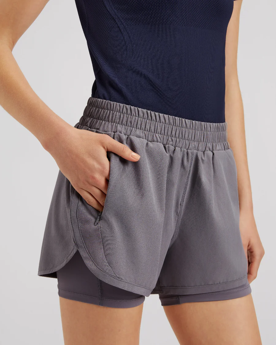 FlexRun Convertible 2 in 1 Running Shorts - Image 3