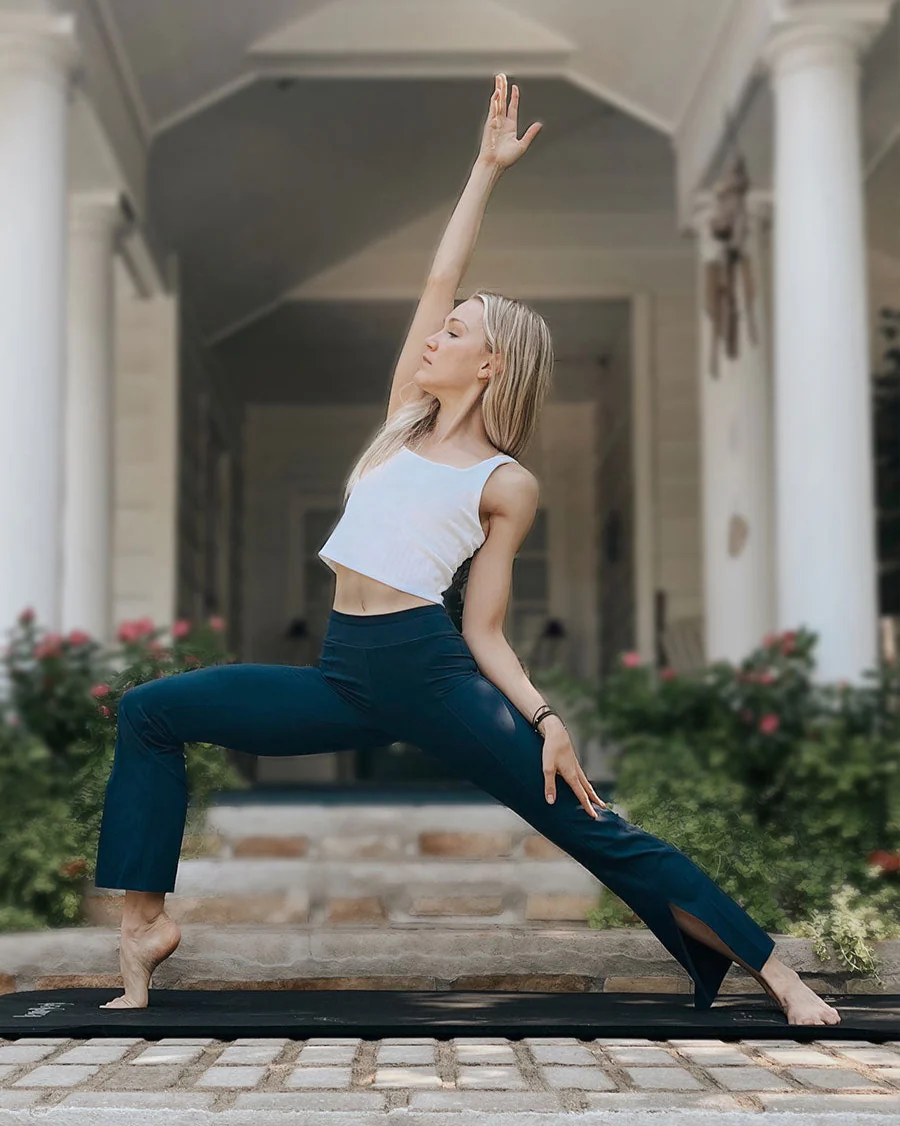 Bootcut Yoga Pants Split Hem Flare - Image 5