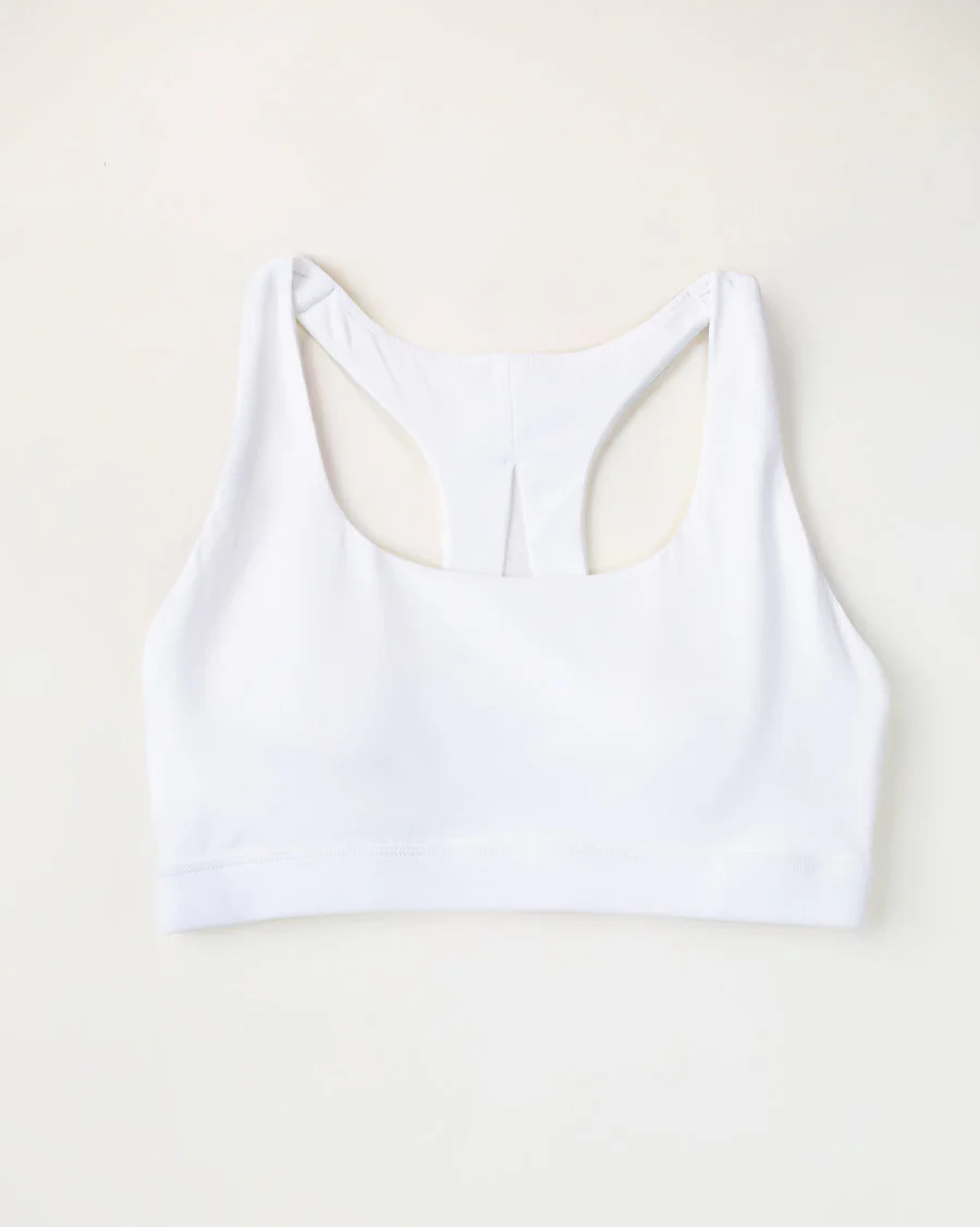 SoftLuxe Mesh Racerback Sports Bra - Image 5