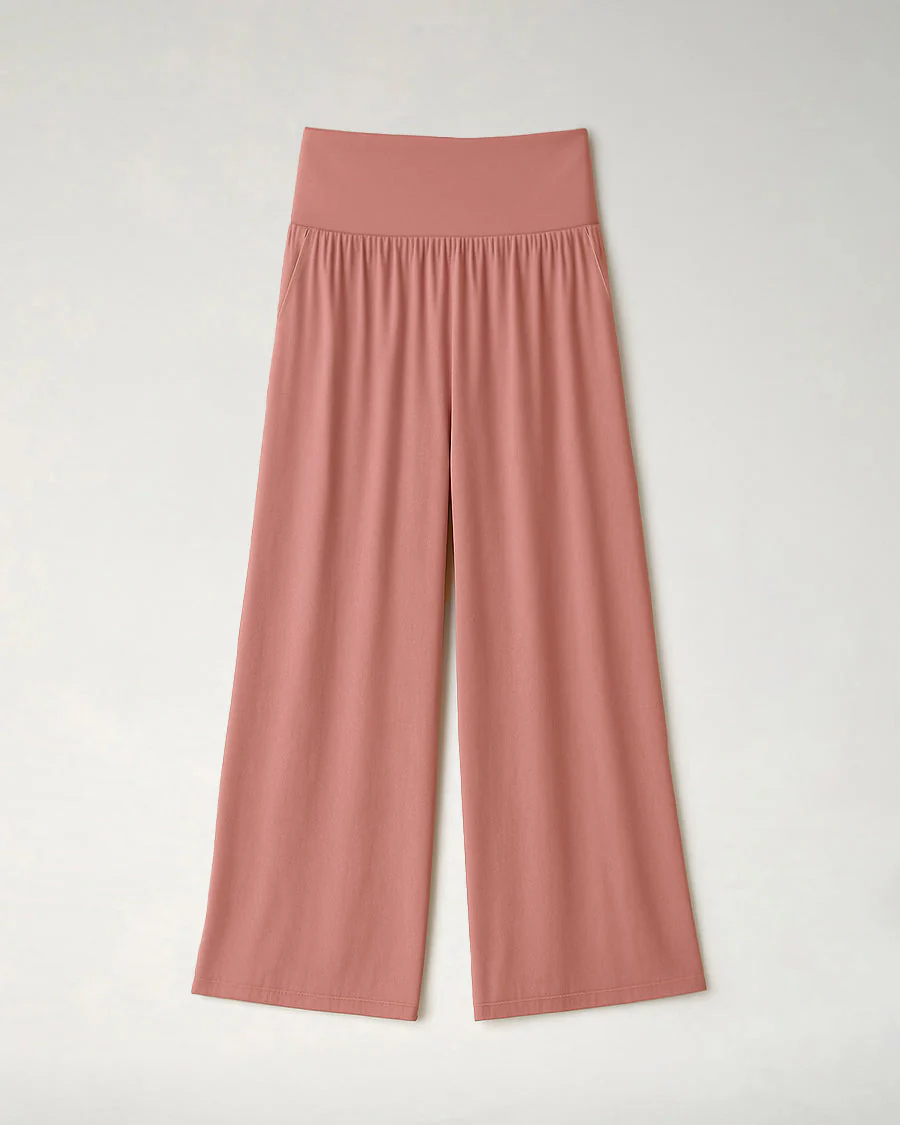 High-Waisted Wide Leg Lounge Pants - Image 6